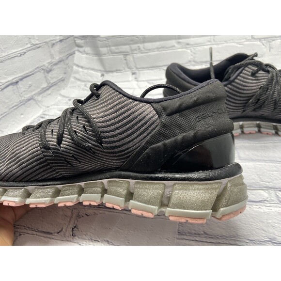 Asics 1022A029 020 Gel Quantum 360 4 Carbon Black Running Women Size 9 Preowned - Picture 10 of 12